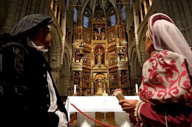 Lo que convierte a la catedral de Tarazona en la 'Capilla Sixtina del Renacimiento español' es la ornamentación interior del cimborrio y la bóveda de la capilla mayor.