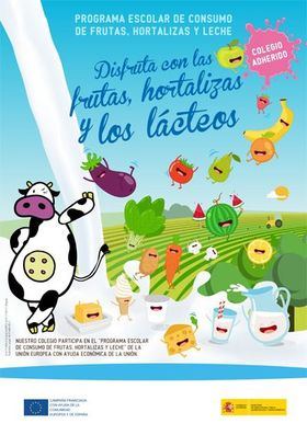 El programa está dirigido a estudiantes de Educación Infantil, Primaria, Secundaria y Educación Especial, con el objetivo de fomentar el consumo de frutas, hortalizas y leche en estos grupos.