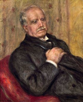 Pierre-Auguste Renoir, 'Paul Durand-Ruel', 1910. Óleo sobre lienzo, 65 x 54 cm. Colección particular.