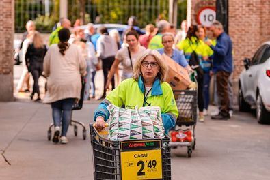 La solidaridad de Madrid se vuelca con Valencia