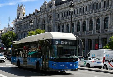 Los autobuses, gratis también este jueves