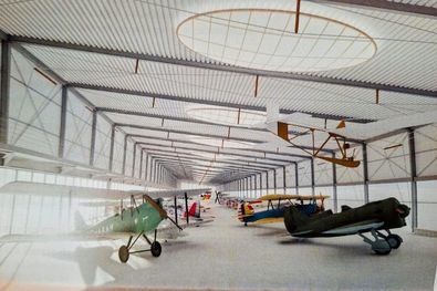 Nuevo museo de aviones históricos, en Getafe