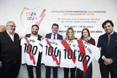 Cien años del Rayo Vallecano, en El Retiro