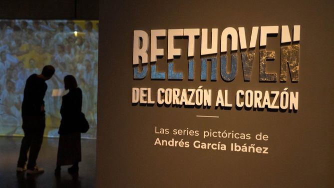 'La condesa de Baena', de Francisco de Goya, y 'Escena de la Guerra de la Independencia' (atribuido también al pintor aragonés) se exhiben, además, en esta exposición, que muestra los vínculos entre Goya y Beethoven, dos genios con numerosas coincidencias artísticas y vitales.