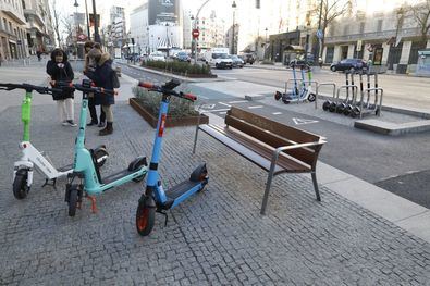 Adiós al alquiler de patinetes eléctricos en Madrid