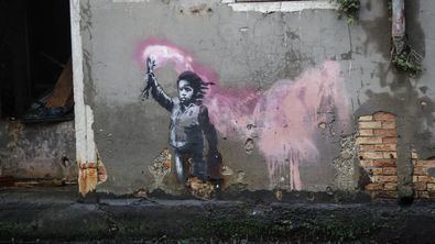 El arte urbano de Banksy, en Madrid