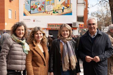 La delegada de Cultura, Turismo y Deporte, Marta Rivera de la Cruz, y el concejal de Carabanchel, Carlos Izquierdo, han participado este sábado en su inauguración.