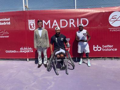 Torneo de tenis adaptado, en la Ciudad de la Raqueta