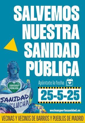 Miles de ciudadanos marchan por las calles de Madrid en defensa de la Sanidad Pública: 'Es un derecho de todos'