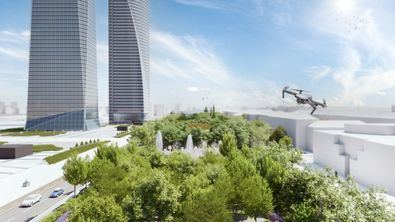 Parque Castellana, puerta de Madrid Nuevo Norte