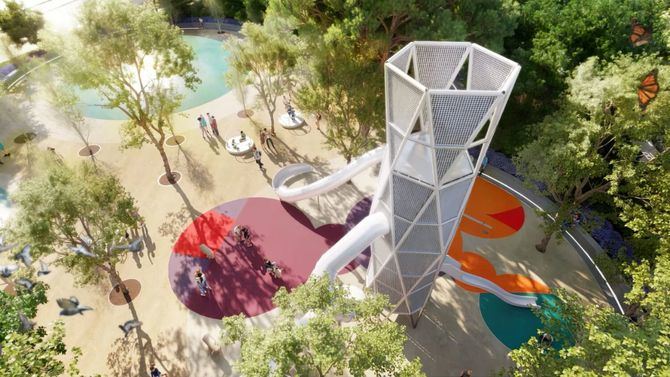 El Ayuntamiento incluye mejoras en los juegos infantiles, equipamientos de ejercicio físico, alumbrado y mobiliario urbano, así como en los materiales y acabados de la urbanización.