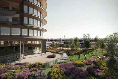 Nueva sede de Aena, en la 'Air City' de Barajas