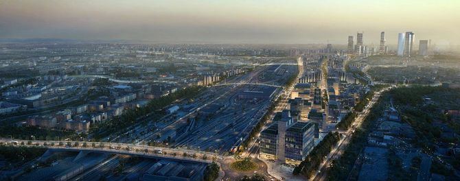 Los puentes y pasarelas de Madrid Nuevo Norte son parte crucial del proyecto. Gracias a estas siete conexiones se podrá coser el tejido urbano sobre la M-30 y las playas de vías ferroviarias en Fuencarral-El Pardo, dos barreras que dificultan el tránsito entre los barrios y la accesibilidad del norte de la capital.