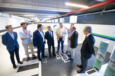 Recarga eléctrica, en Nuevos Ministerios