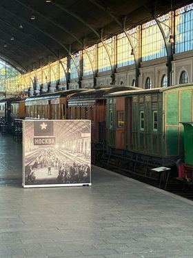El Museo del Ferrocarril acoge 'Estación Zhivago', una exposición sobre su rodaje en la estación de Delicias por su 60 aniversario