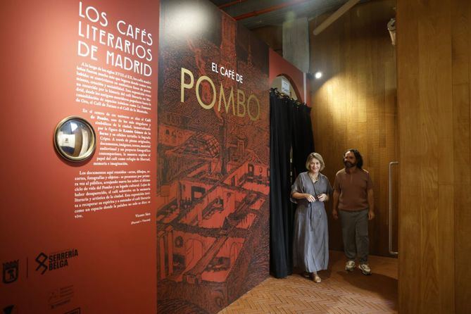 La muestra 'Los cafés literarios de Madrid. El Café de Pombo' invita a recorrer la edad dorada de estos establecimientos, recreando el ambiente de sus célebres tertulias y mostrando por primera vez actas inéditas de aquellos encuentros.
