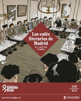El Café de Pombo, uno de los más emblemáticos de la ciudad, en el que el escritor Ramón Gómez de la Serna impulsó, en 1912, su célebre tertulia, llamada 'la sagrada cripta de Pombo'.