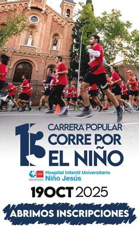 La carrera solidaria 'Corre por el niño' regresa este domingo, para recaudar fondos para investigación
