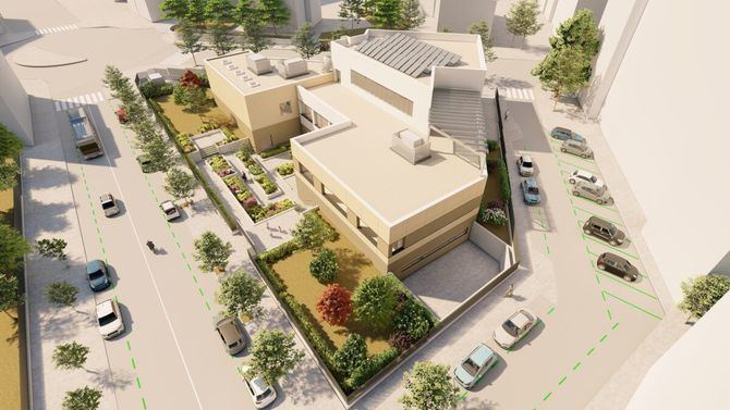 El equipamiento, que supone una inversión de 5,4 millones de euros, tendrá una superficie construida de más de 2.250 m2 distribuidos en tres plantas.