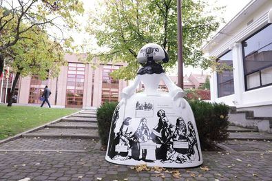 Las meninas gigantes, por primera vez, en braille