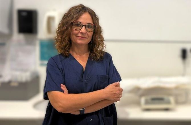 El equipo de Matronas del Hospital Quirónsalud San José cuenta con Diana Jiménez Ciriero (en la imagen), Consultora Internacional certificada en Lactancia Materna (IBCLC).