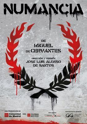 Cervantes escogió un hecho histórico para su tragedia: el sitio de la ciudad de Numancia por los romanos y la resistencia suicida de sus habitantes, tras quince años de lucha.
