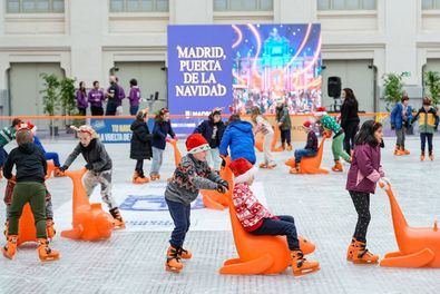 Madrid se llena de hielo por Navidad