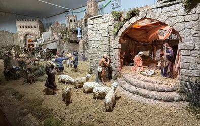 Belén, luces y feria de artesanía, en Fuencarral-El Pardo