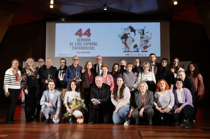La 44ª Semana de Cine Español de Carabanchel arrancaba este jueves, en CentroCentro, con una gala inaugural que reunía a grandes nombres de la escena nacional cinematográfica.
