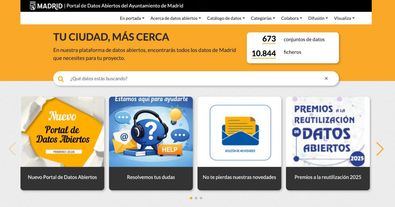 Nuevo Portal de Datos Abiertos de Madrid