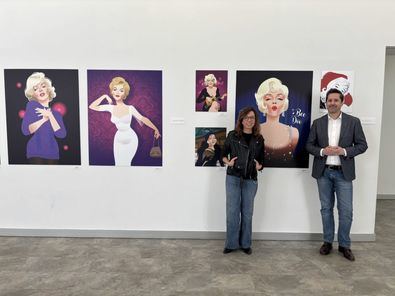 La concejala del distrito de Tetuán, Paula Gómez-Angulo, ha inaugurado la muestra este lunes, 3 de marzo.