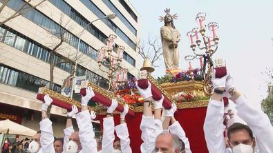 La imagen de Nuestro Padre Jesús el Divino Cautivo (Mariano Benlliure, 1944) irá acompañada, por primera vez en historia, de una talla de su Madre en su estación de penitencia por las calles del barrio de Salamanca que rodean a su sede.