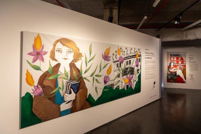 Los artistas presentan obras inéditas que incluyen personajes y símbolos de la ciudad como Gloria Fuertes, Manuela Malasaña, la plaza Mayor, el teleférico, el viaducto, la Cuesta de Moyano o el cocido madrileño.