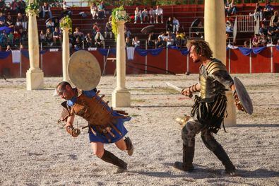 El público podrá asistir a diferentes exhibiciones cargadas de acción y ambientadas en la época imperial.