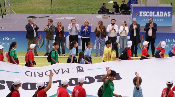 Madrid se convierte en la capital del deporte escolar con la celebración de la tercera edición de las Escoladas, las olimpiadas escolares de la capital.