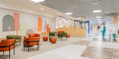Nuevo 'hall', en el materno-infantil La Paz