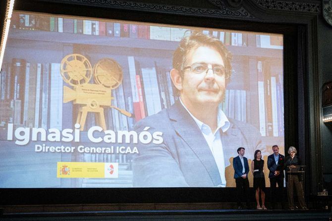 El Ministerio de Cultura ha celebrado hoy un acto de homenaje a Ignasi Camós, director general del Instituto de la Cinematografía y de las Artes Audiovisuales (ICAA) desde junio de 2023 hasta su fallecimiento el pasado 23 de abril.