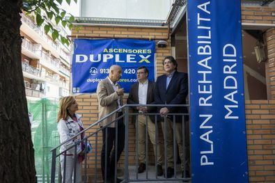 El Plan Rehabilita instala 86 ascensores en Hortaleza