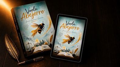 'Vuela abejorro' está disponible en Amazon desde el pasado 22 de julio y llegará próximamente a las principales librerías.