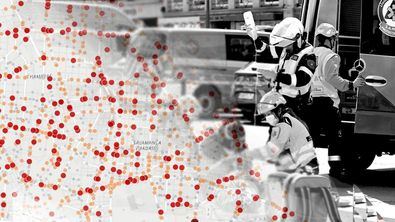 Carabanchel lidera los siniestros de tráfico en 2026