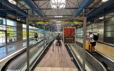 Exposición 'Photomyxo', en Madrid-Barajas
