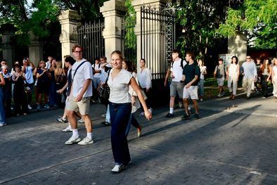 Leonor inicia sus estudios en la Carlos III