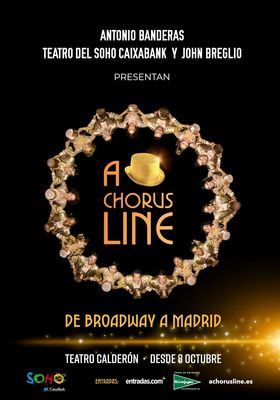 Antonio Banderas desembarca este otoño con 'A Chorus line' en el Teatro Calderón