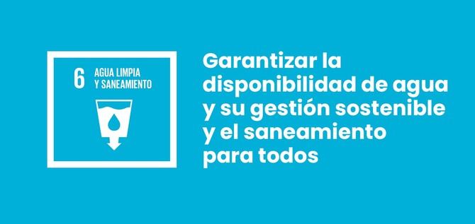 El ODS 6 pretende lograr un acceso universal y equitativo al agua potable y a servicios de saneamiento e higiene adecuados, así como mejorar la calidad del agua a nivel global.