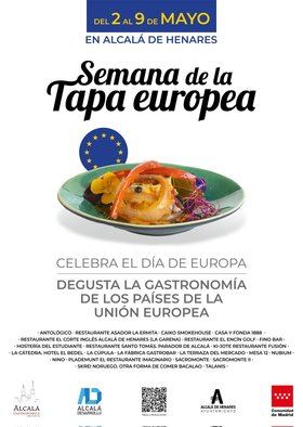 Las recetas tradicionales de más de 20 países de la Unión aterrizan en Alcalá de Henares, en la 'Semana de la Tapa Europea'