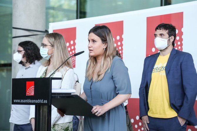 La portavoz adjunta de Unidas Podemos en la Asamblea de Madrid, Alejandra Jacinto, ha avanzado la decisión de su grupo político y considera que una ley de este tipo es 'imprescindible en un contexto de cambio climático'.