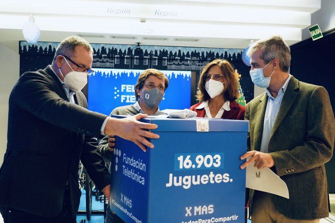 La esta empresa y su fundación van a repartir estas Navidades cerca de 17.000 juguetes a niños en situación de vulnerabilidad.