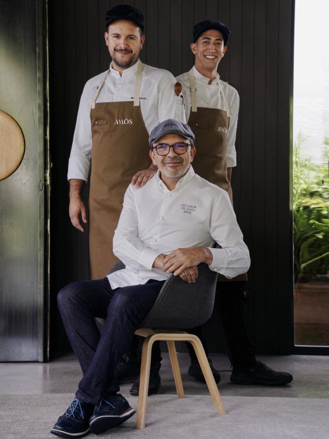 El chef Jesús Sánchez abre su restaurante Amós este otoño, en el nuevo hotel Villa Magna