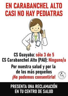 Los vecinos de Carabanchel han tomado la determinación de poner reclamaciones individuales en los centros de salud del distrito indicando las carencias y los problemas de atención por falta de profesionales médicos.