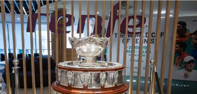 La Copa Davis, en la estación de Atocha